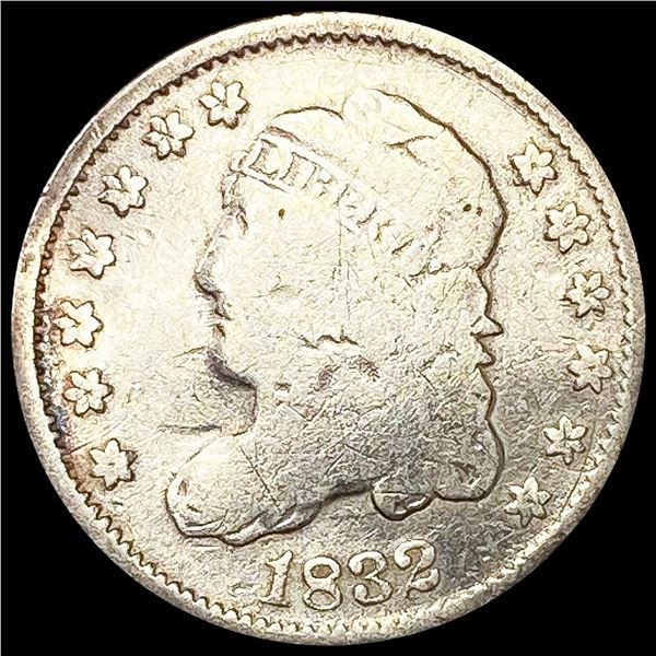 1832 Capped Bust Half Dime NICELY CIRCULATED