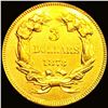 Image 2 : 1873 $3 Gold Piece CHOICE BU