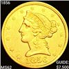 Image 1 : 1856 $5 Gold Half Eagle UNCIRCULATED