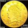 Image 1 : 1825/4 $5 Gold Half Eagle CHOICE BU