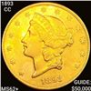 Image 1 : 1893-CC $20 Gold Double Eagle UNCIRCULATED +