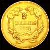 Image 2 : 1874 $3 Gold Piece UNCIRCULATED
