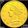 Image 1 : 1859-O $10 Gold Eagle UNCIRCULATED