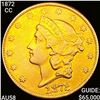 Image 1 : 1872-CC $20 Gold Double Eagle CHOICE AU