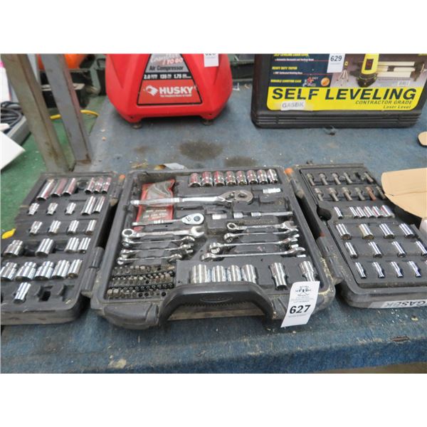 Husky Socket and Wrench Set In Case