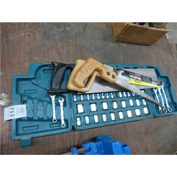 Sockets, Wrench Set & Hand Saws