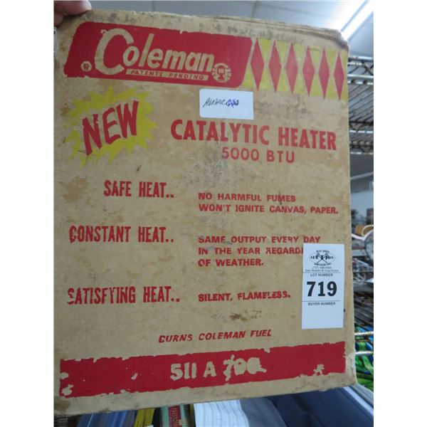 Coleman Catalytic Heater