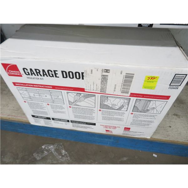 Garage Door Insulation Kit