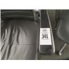 Image 2 : 3-Grey Leather Rolling Office Chairs - 3 X $