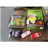 Image 1 : Lot of Die Cast Cars, Toys and Blow Up Costume