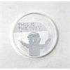 Image 2 : 1 Oz .999 Silver Wall Street Silver "To The Moon" Art Round