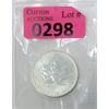 Image 1 : 1 Oz .9999 Silver 2011 Canada Maple Leaf Coin 