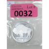 Image 1 : 1 Oz .999 Silver Liberty Buffalo 2-sided Round 