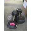 Image 1 : Pair of 15 LB Dumbbells 