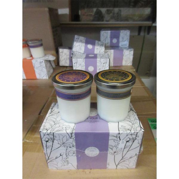 3 Sets of 2 Aromatherapy Jar Candles - 7.4 Oz