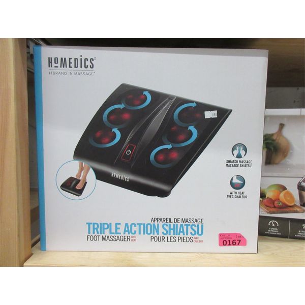 Homedics Triple Action Shiatsu Foot Massager