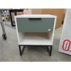 Image 1 : New Night Stand with Drawer - Metal Base