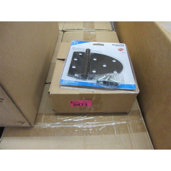 2 Cases of 20 Heavy Duty Black Gate Hinges