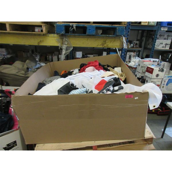 Skid of Overstock Clothing & Soft Household Goods