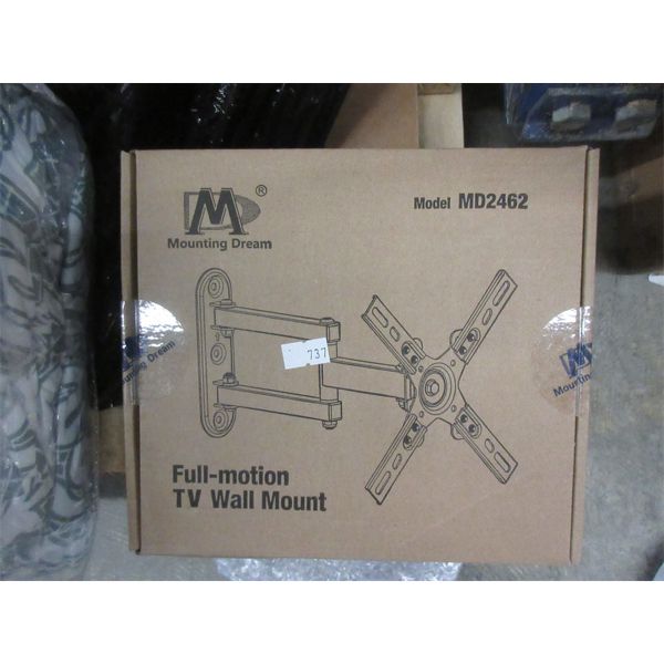 5 New Full-Motion TV Wall Mounts - 17  - 39 