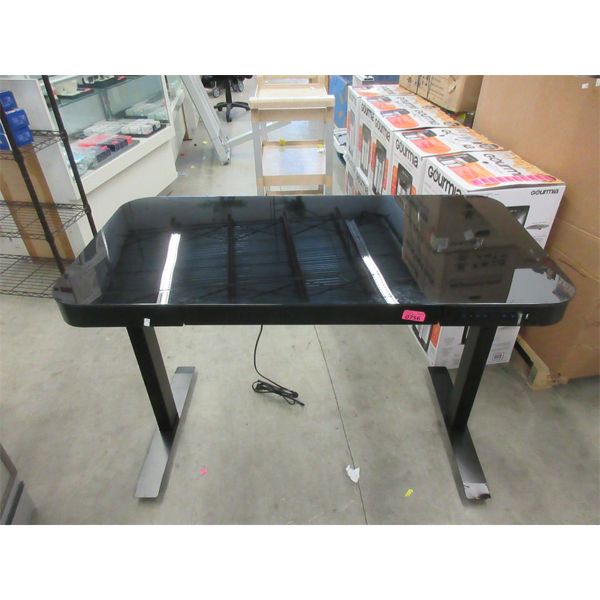 Black Electric Height Adjustable Desk - Store Return