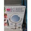 Image 1 : 2 LED Vanity Mirrors - USB Rechargeable 