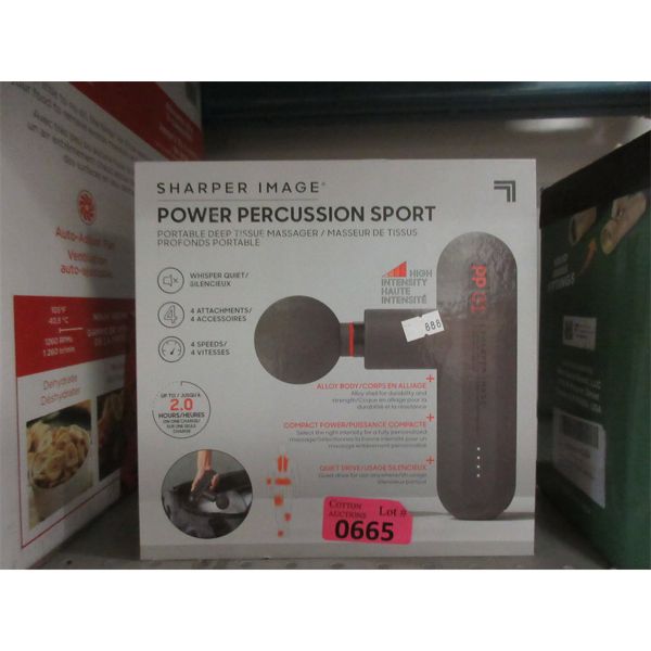 Sharper Image Power Percussion Massager 