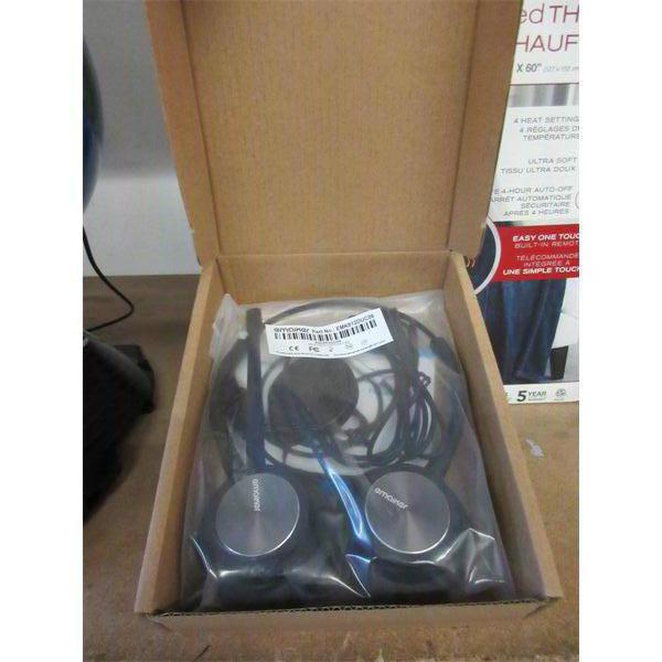 5 Assorted New Emaiker Communication Headsets