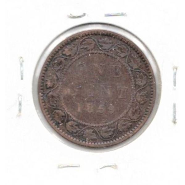 1859 Canadian Large One Cent