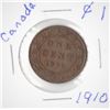 Image 1 : 1910 Canadian Large One Cent