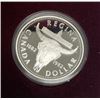 Image 1 : 1982 Silver Dollar in Case