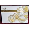 Image 2 : 2015 Canada Fine Silver 5 oz. Big Coin - 6 Coin Set With Display Case