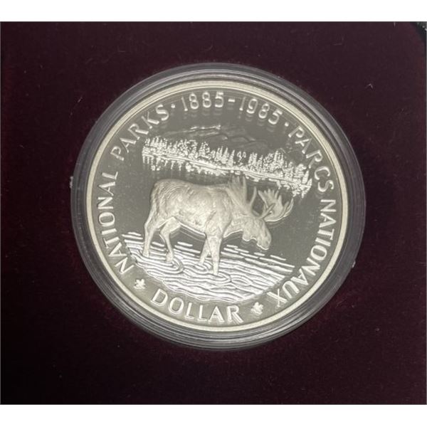 1985 Silver Dollar in Case