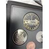 Image 2 : 1984 Canadian Proof Set in Case , Double Struck Coin Set , Silver Dollar