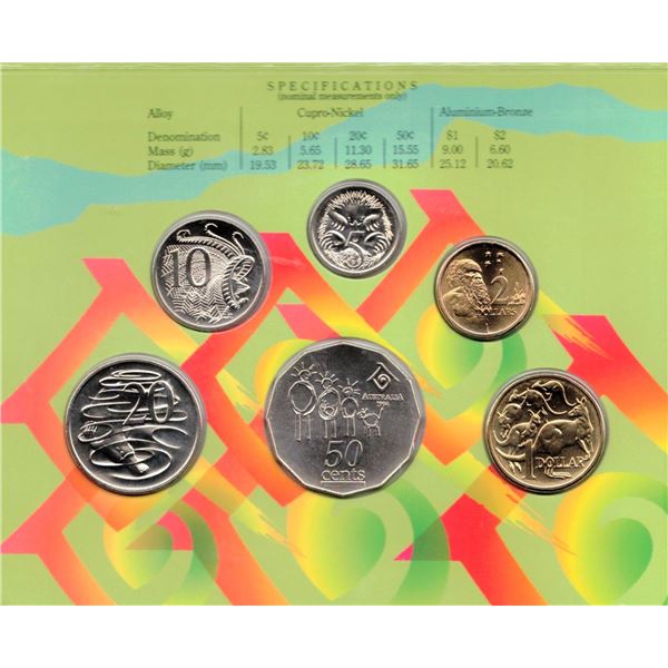 1994 Australian Uncirculated Coin Set