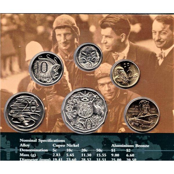 1997 Australian Uncirculated Coin Set