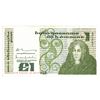 Image 1 : Ireland currency One Irish Pound banknote, C eltic Queen