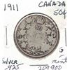 Image 1 : 1911 Canadian Fifty Cent Coin