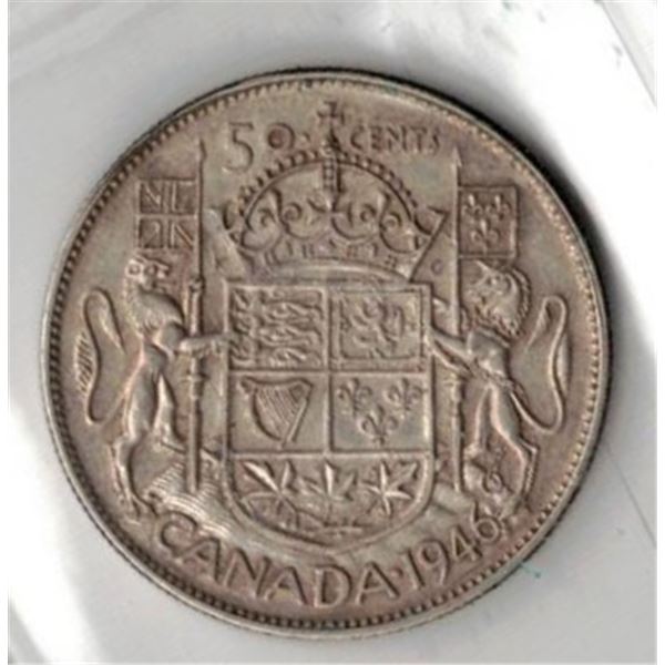 1946  Fifty Cent Coin