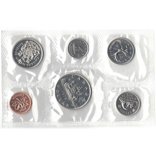 1975 Canadian Uncirculated Coin Set