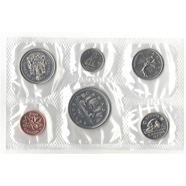 1977 Canadian Uncirculated Coin Set