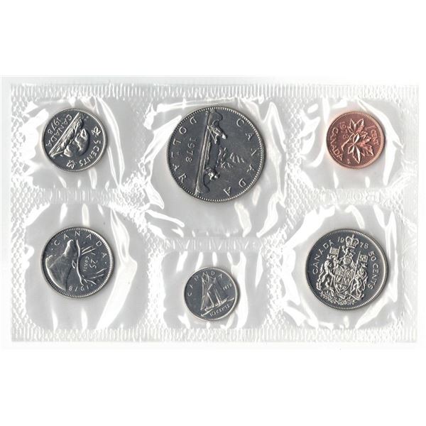 1978 Canadian Uncirculated Coin Set