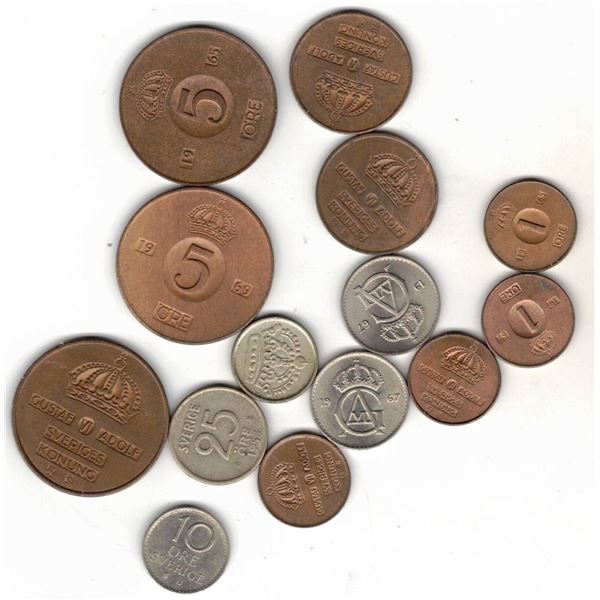 Swedish Coins , Sweden