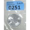 Image 1 : 1 Oz .9999 Silver 2021 Canada Maple Leaf Coin 