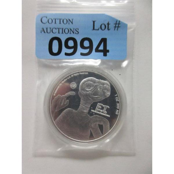 1 Oz .999 Silver 2022 E.T. 40th Anniversary Coin