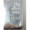 Image 2 : 1 Kilo .999 Silver Valcambi Suisse Serial Numbered Bar 