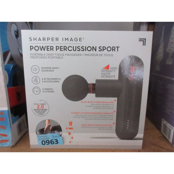 Sharper Image Power Percussion Sport Massager