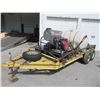 Image 1 : 1994 T/A 17' Utility Trailer w/Bandit/Honda Steam Genny &