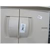Image 2 : 2-Tan Plastic 2 Door Storage Cabinet w/Contents - 2 X $