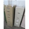 Image 1 : Tan 4 and 2 Drawer File Cabinets (3)